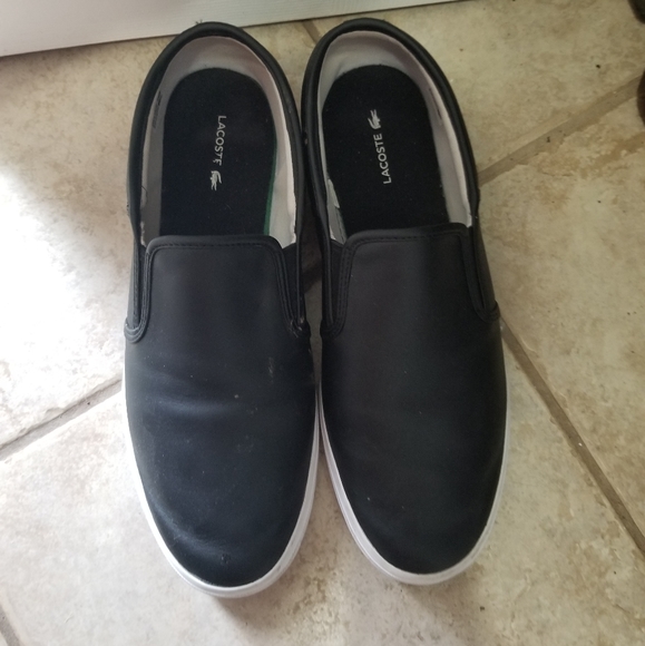 Lacoste leather slides - Picture 2 of 3